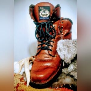 Georgia Boot Lightweight Leather Work Boots